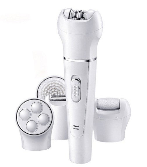 5 in 1 Multi-Functional Portable Face and body Skin Care Electric Massager Scrubber with Facial Latex Brush 5 in 1 Multi-Functional Portable Face and body Skin Care Electric Massager Scrubber with Facial Latex Brush